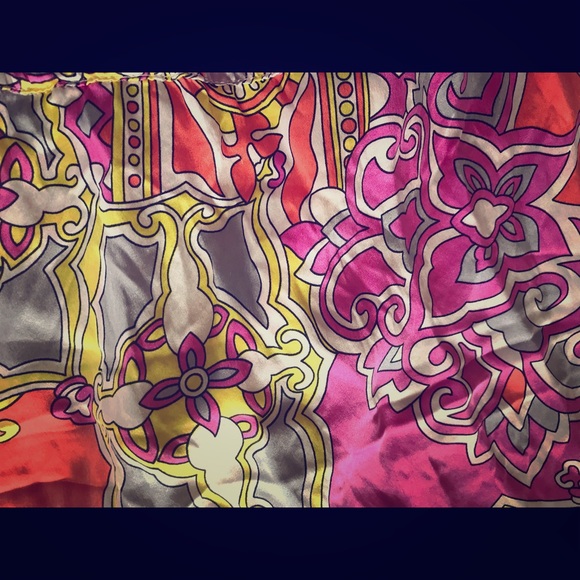 Alice & Trixie Dresses & Skirts - Alex & Trixie 🌸Summer Print Silk Dress/Tunic szM